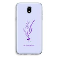 Be a wildflower: Samsung Galaxy J5 (2017) Transparant Hoesje