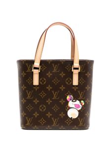 Louis Vuitton Pre-Owned x Takashi Murakami petit sac cabas Panda Monogram Vavin PM (2004) - Marron