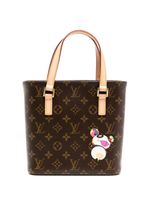 Louis Vuitton Pre-Owned x Takashi Murakami petit sac cabas Panda Monogram Vavin PM (2004) - Marron - thumbnail