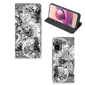 Mobiel BookCase Xiaomi Redmi Note 10 4G | 10S | Poco M5s Skulls Angel