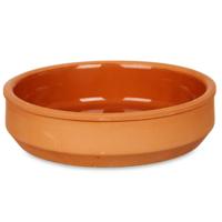La Dehesa Tapas / Creme brulee schaaltjes - 4x stuks - terracotta/bruin - 16 x 4 cm - Hapjes