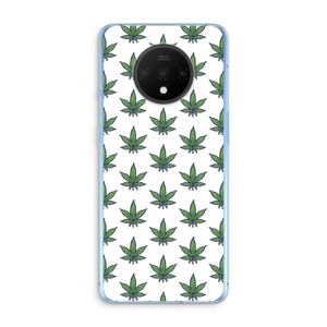 Weed: OnePlus 7T Transparant Hoesje