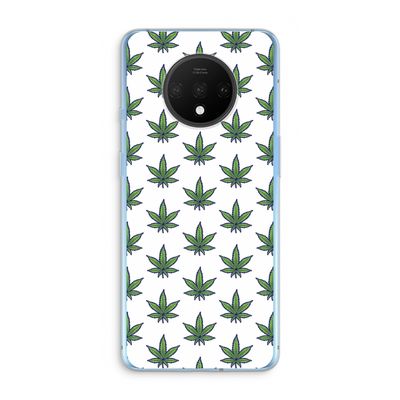 Weed: OnePlus 7T Transparant Hoesje