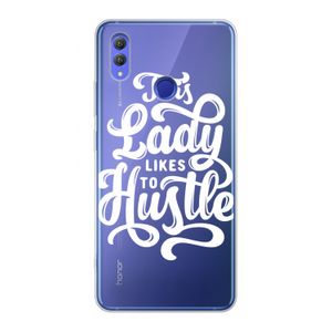 Hustle Lady: Honor Note 10 Transparant Hoesje