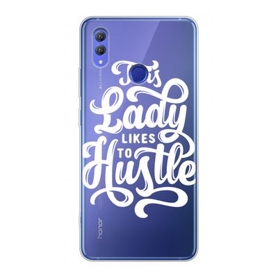 Hustle Lady: Honor Note 10 Transparant Hoesje