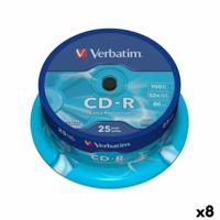 CD-R Verbatim Extra Protection 700 MB 52x 25 Onderdelen (8 Stuks)