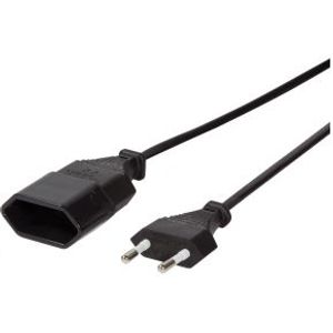 LogiLink 3m, 2xCEE 7/16 3m CEE7/16 CEE7/16 Zwart