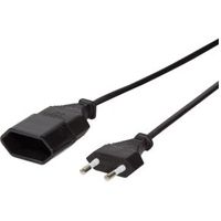 LogiLink 3m, 2xCEE 7/16 3m CEE7/16 CEE7/16 Zwart LogiLink 3m, 2xCEE 7/16 3m CEE7/16 CEE7/16 Zwart