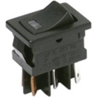 C & K Switches Wipschakelaar 125 V/AC 3.00 A 2x aan/aan 1 stuk(s) Bulk