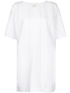 Litkovskaya blouse en coton stretch à rayures - Blanc