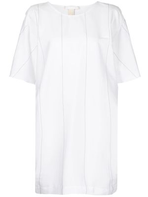 LITKOVSKA blouse en coton stretch à rayures - Blanc