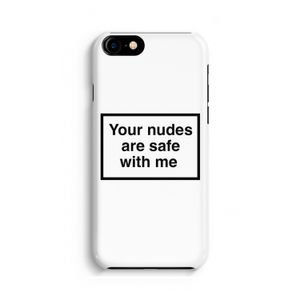 Safe with me: iPhone 8 Volledig Geprint Hoesje