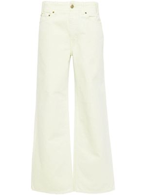 Ulla Johnson jean droit Elodie à taille haute - Tons neutres