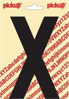 Plakletter Nobel Sticker letter X zwart Pickup - Pickup