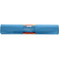 Grote afvalzakken / vuilniszakken van 120 liter - 10x stuks - op rol - blauw