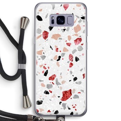 Terrazzo N°12: Samsung Galaxy S8 Plus Transparant Hoesje met koord