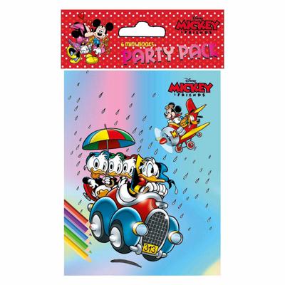 Boek Specials Nederland BV Disney party kleurboekjes mickey, 6st.