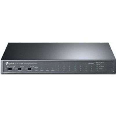 TP-LINK TL-SL1311MP netwerk-switch Unmanaged Fast Ethernet (10/100) Power over Ethernet (PoE) Zwart