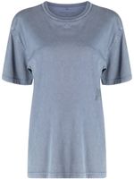 Alexander Wang t-shirt à logo brodé - Bleu - thumbnail