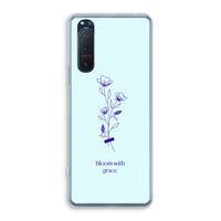 Bloom with grace: Sony Xperia 5 II Transparant Hoesje