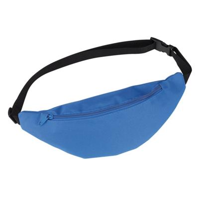 Heuptasje - blauw - 35 x 15 cm - festivaltasjes- Fanny pack - polyester - verstelbaar - buideltasje