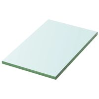 Wandschap transparant 20x12 cm glas