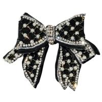 Girardi BROCHE &apos;Filippa&apos; | Strik met &apos;parels&apos; en Strass