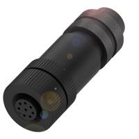 BALLUFF BCC00YA Sensor/actuator connector, niet geassembleerd M12 x 1 Aantal polen (sensoren): 8 1 stuk(s)