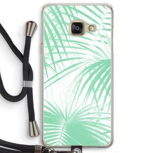 Palmbladeren: Samsung Galaxy A3 (2016) Transparant Hoesje met koord