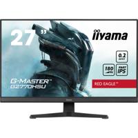 Iiyama g-master red eagle g2770hsu-b6 27" gaming monitor (zwart, hdmi, displayport, usb-a, usb-b, 180 hz)