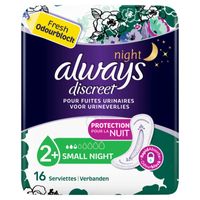 Always Discreet maandverband small night (16 st)