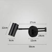 LUXARM Verstelbare Wandlamp met Lange Arm LUXARM Verstelbare Wandlamp met Lange Arm