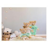 Heless knuffel pluche teddy rainbow 42cm