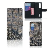 OPPO Find X2 Pro | Telefoonhoesje | Met pasjeshouder | Krokodillenprint