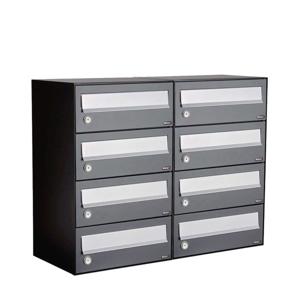 Allux Hive Set 2-Breed, 4-Hoog Antraciet - 40030065_2x4