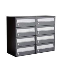 Allux Hive Set 2-Breed, 4-Hoog Antraciet - 40030065_2x4