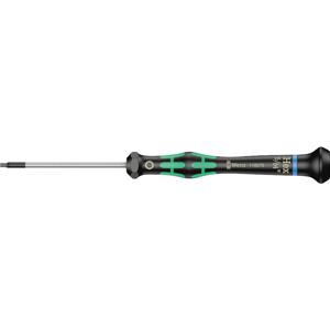 Wera 2054 Elektronica en fijnmechanica Inbusschroevendraaier Sleutelbreedte: 2 mm Sleutelbreedte (inch): 5/64 inch Koplengte: 60 mm Afmeting, lengte: 157 mm