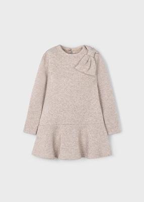 Mayoral winter jurk meisjes - bruin - gebreid