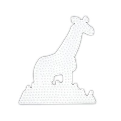 Hama strijkkralenbordje - giraffe