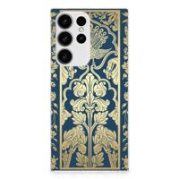 Samsung Galaxy S23 Ultra | TPU Case | Beige Flowers