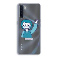 Zwaai: Oppo A91 Transparant Hoesje