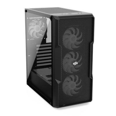 SilentiumPC Regnum RG6V EVO TG ARGB Midi Tower Zwart SilentiumPC Regnum RG6V EVO TG ARGB Midi Tower Zwart