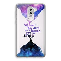 Stars quote: Honor 6X Transparant Hoesje