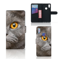 Telefoonhoesje met Pasjes Xiaomi Redmi Note 7 Britse Korthaar - thumbnail