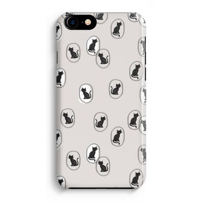 Miauw: Volledig Geprint iPhone 7 Plus Hoesje