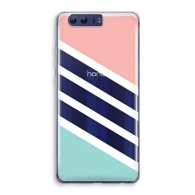 Strepen pastel: Honor 9 Transparant Hoesje