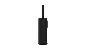 Tupai Tupai toiletborstel met houder wandmodel Round - zwart