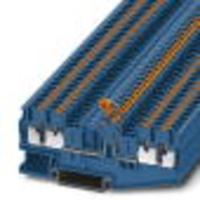 Phoenix Contact 3210191 Meetscheidingsklem 5.2 mm Push-In-klem Blauw 50 stuk(s)