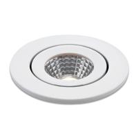 LED-inbouwspot Midi wit 3W dimbaar