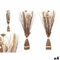 Decoratieve Bloem GiftDecor DD115006 Bruin 14 x 100 x 10 cm 8 x 100 x 18 cm (4 Stuks)